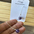 Sterling Silver Amethyst Drop Earrings