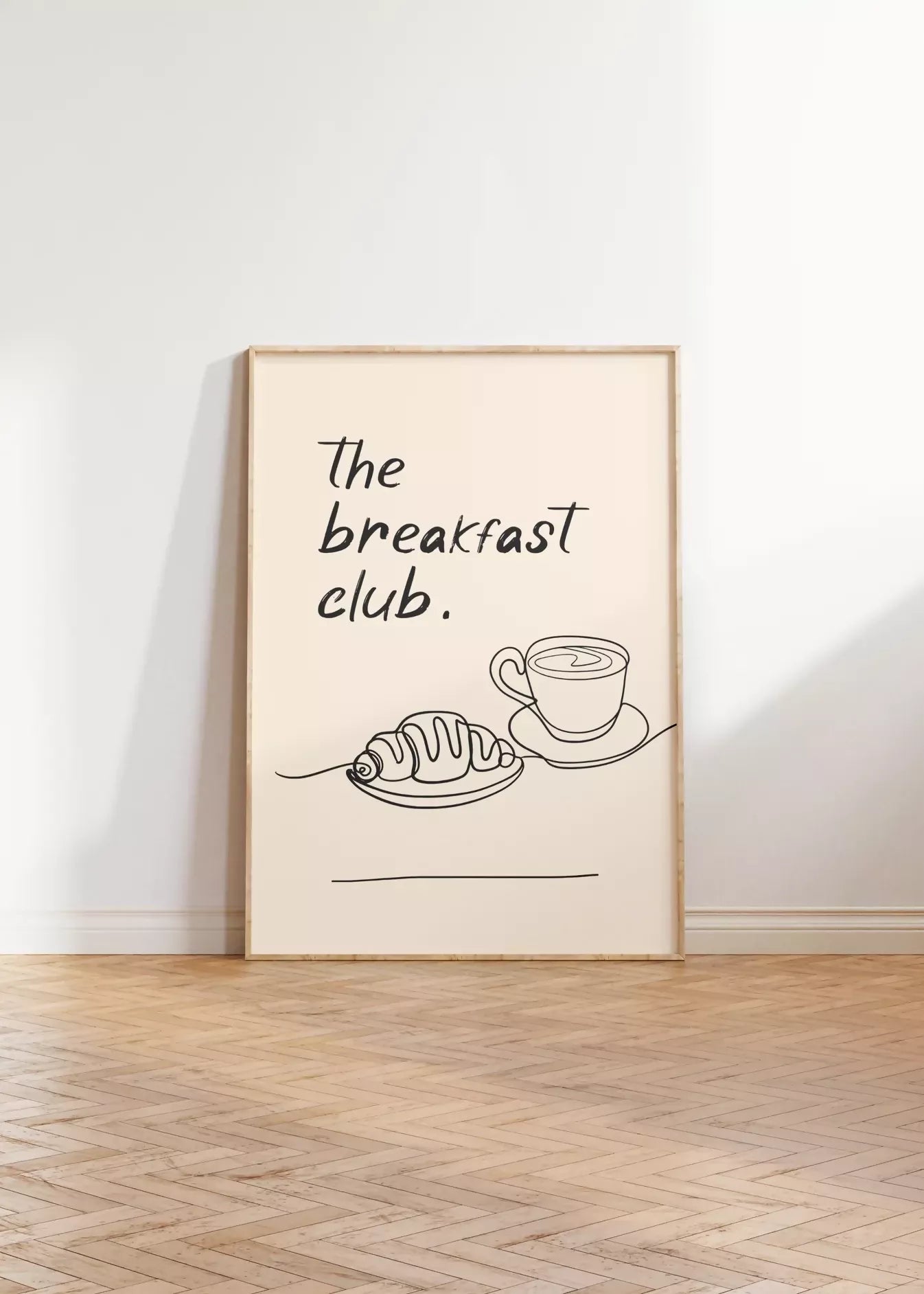 THE BREAKFAST CLUB WALL ART PRINT