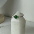 Sterling Silver Stretch Gemstone Beaded Ring
