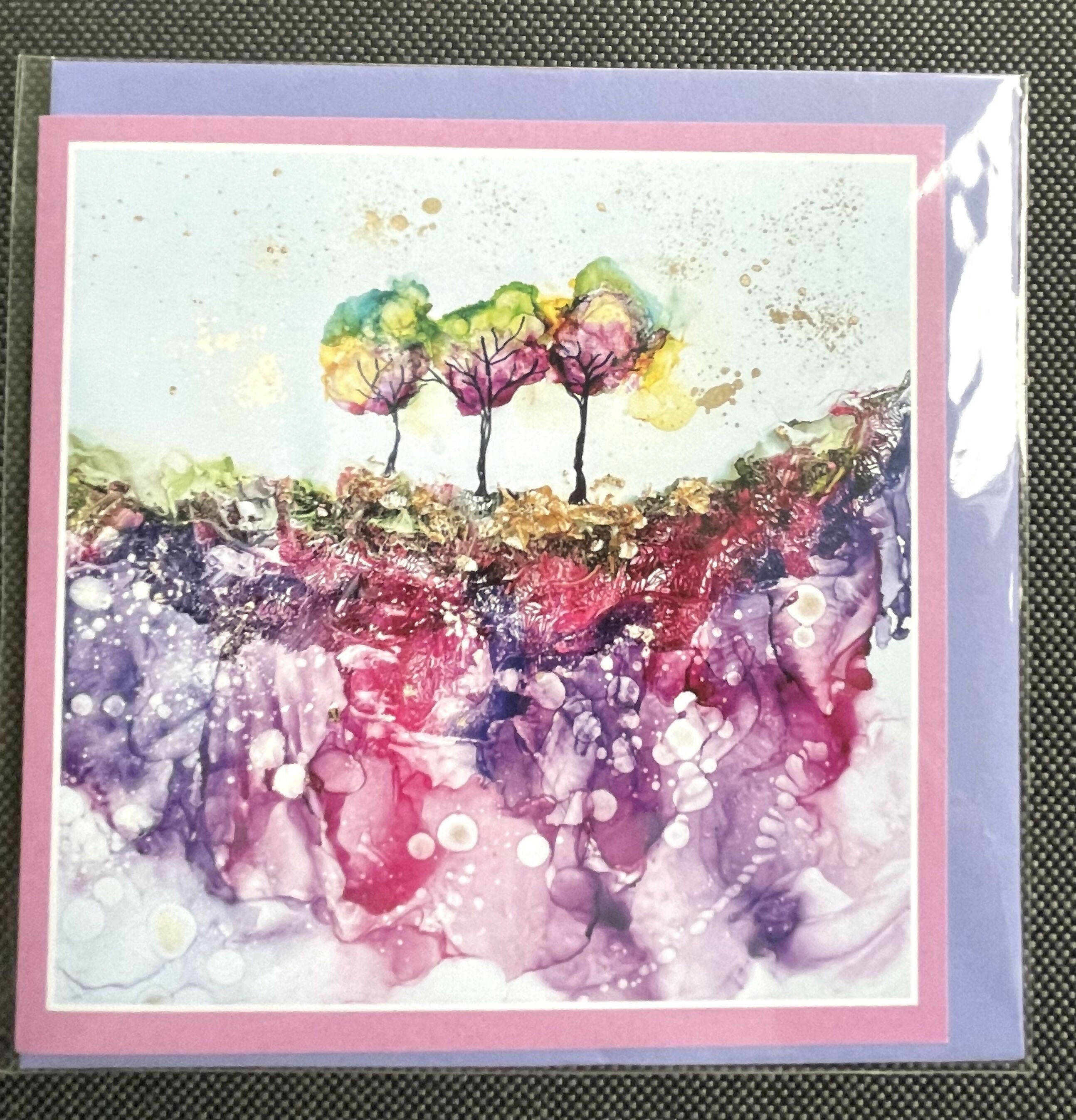 Tree Collection - Square Greeting Cards