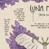 Luna Moth & Lavandula Compendium Tea Towel