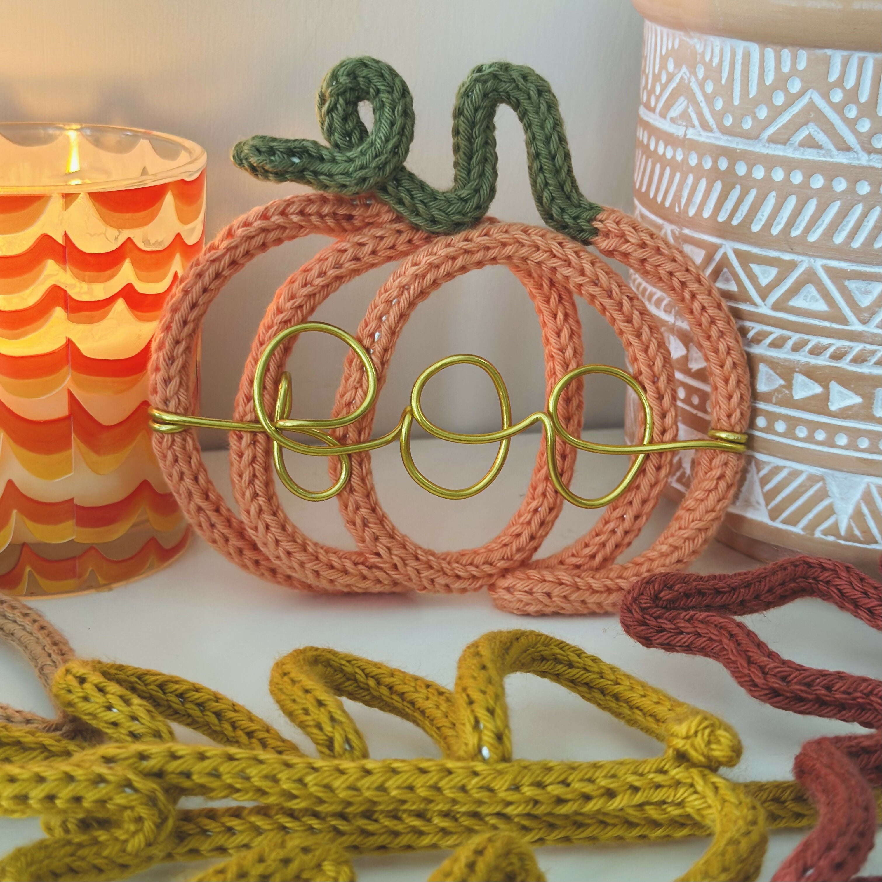 Mini Pumpkin Decoration