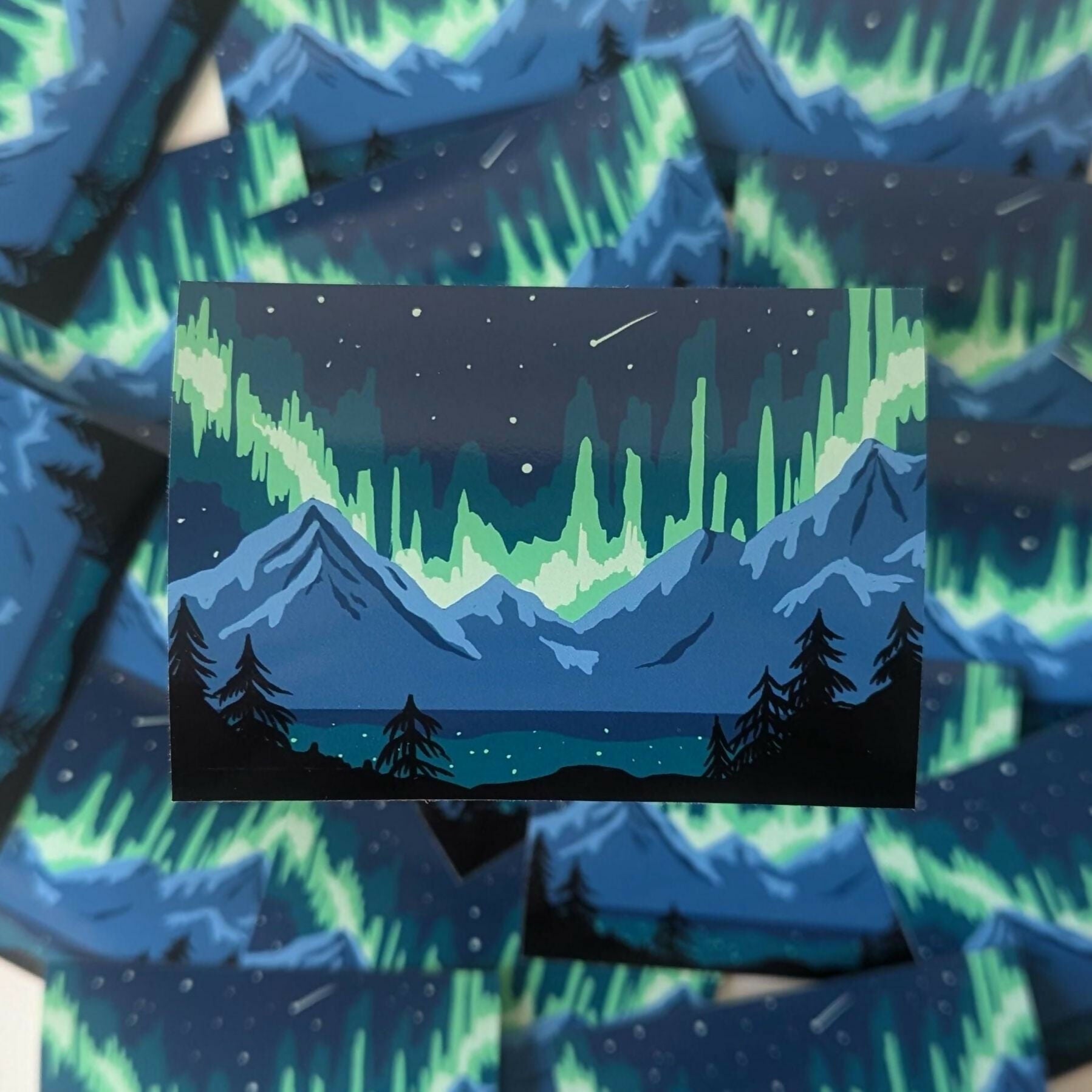 Northern Lights Vinyl Sticker