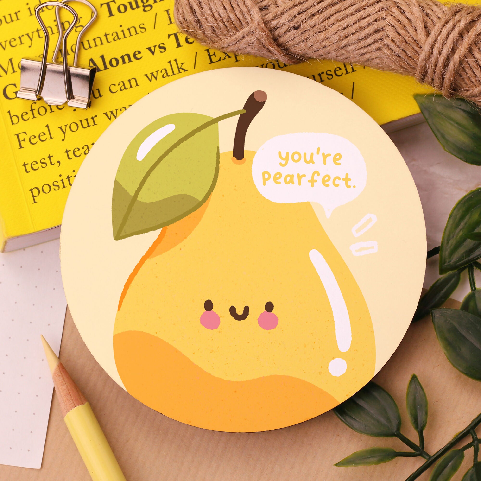 Perfect Pear Coaster
