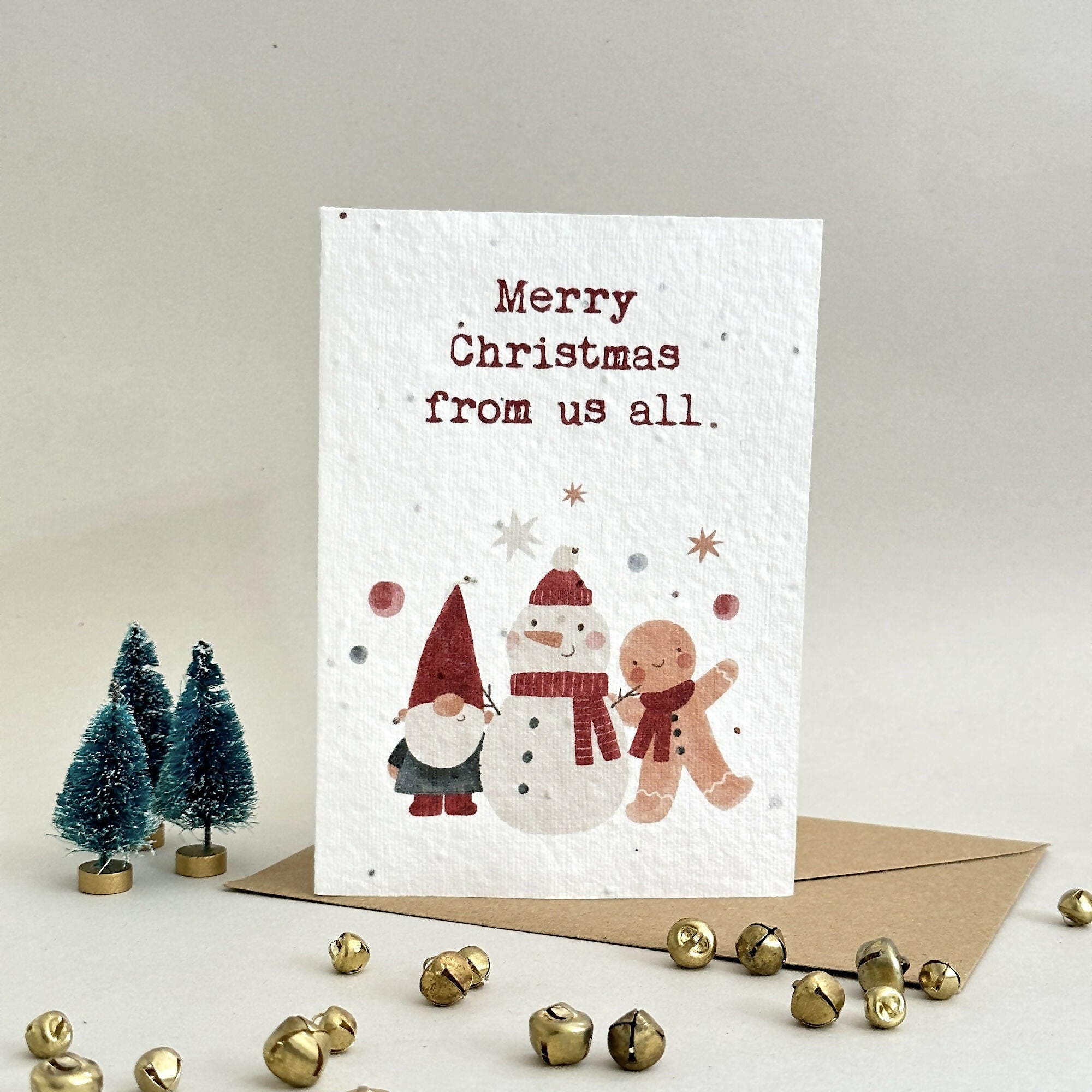 From Us All Plantable Christmas Card