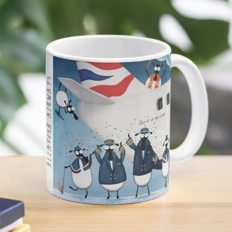 Bleatish Airways Ceramic Mug