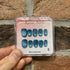 Maldives Cateye - Handmade Press On Nails