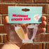 Milkshake Sticker Pack - 3 Waterproof Stickers