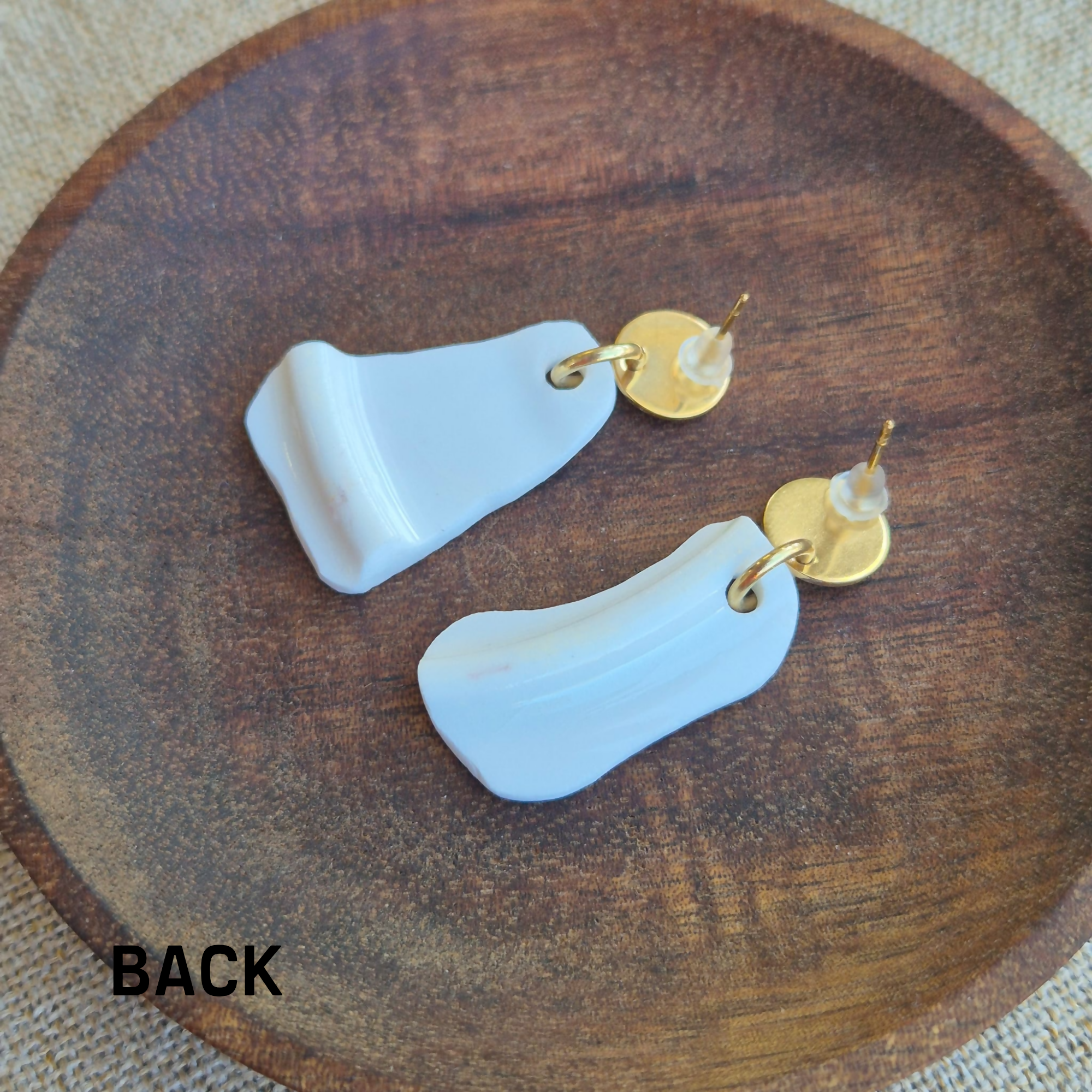 Recycled Ceramic Earring