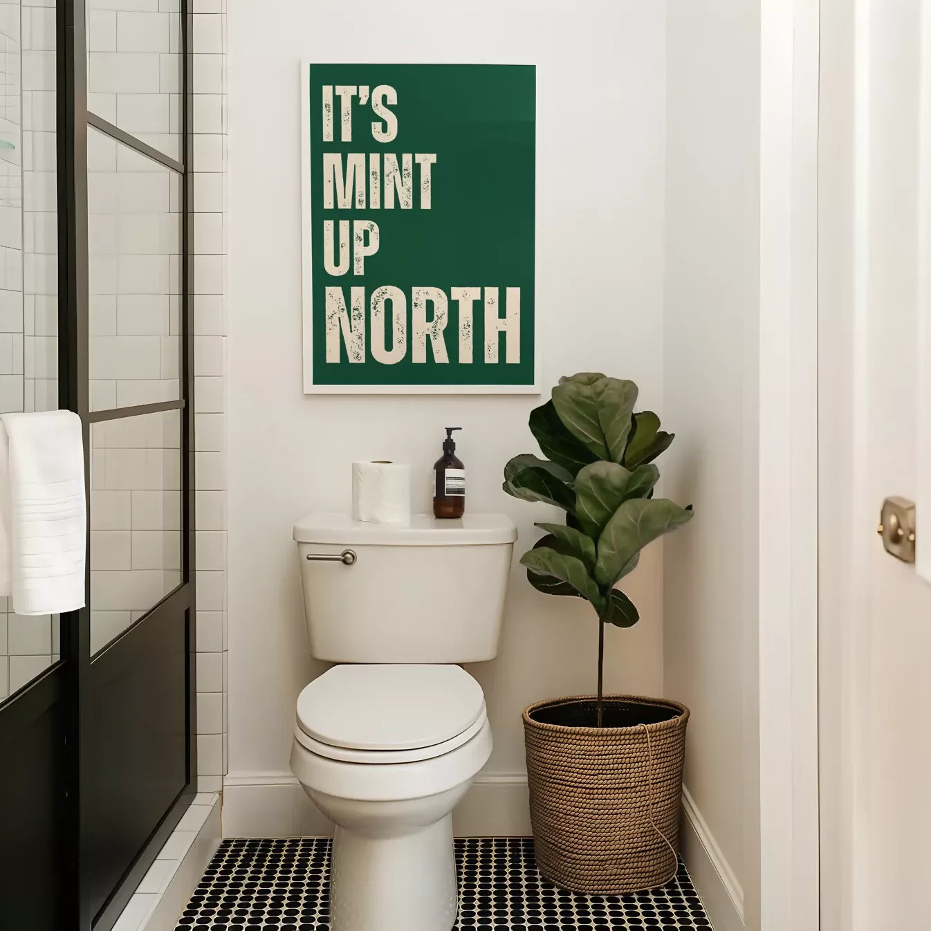 IT'S MINT UP NORTH WALL ART PRINT