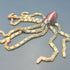 3D Printed LARGE: Articulated Sensory Fidget Animals friends Octopus Dark Metallic Rainbow & Ice pastel Rainbow 18cm