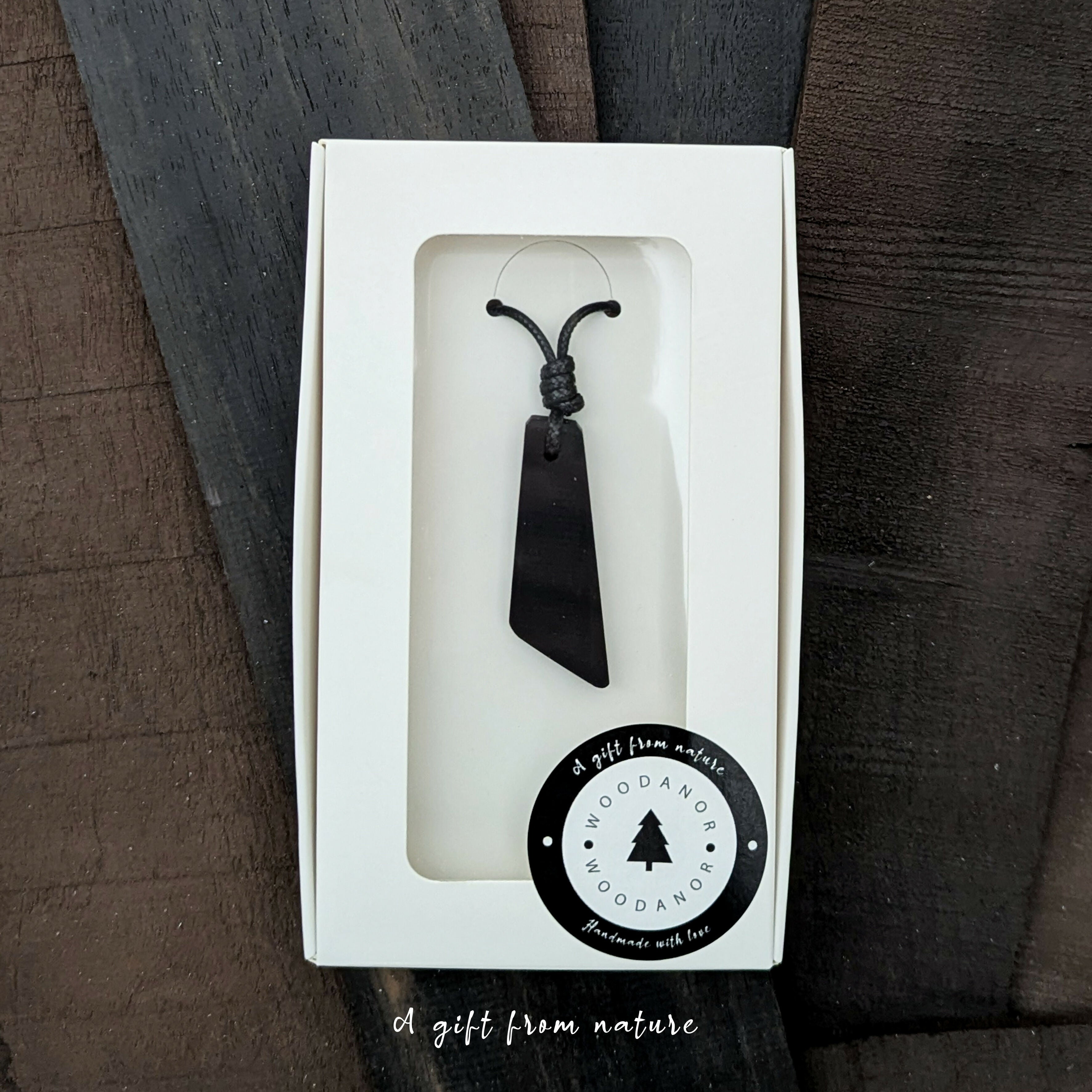 Ebony Wooden Pendant