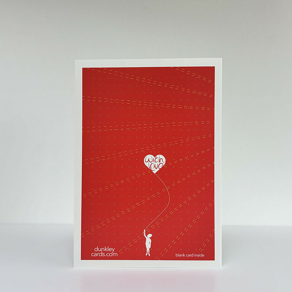 Christmas Star - Green Christmas Card