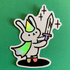 Excalibun Holo Sticker