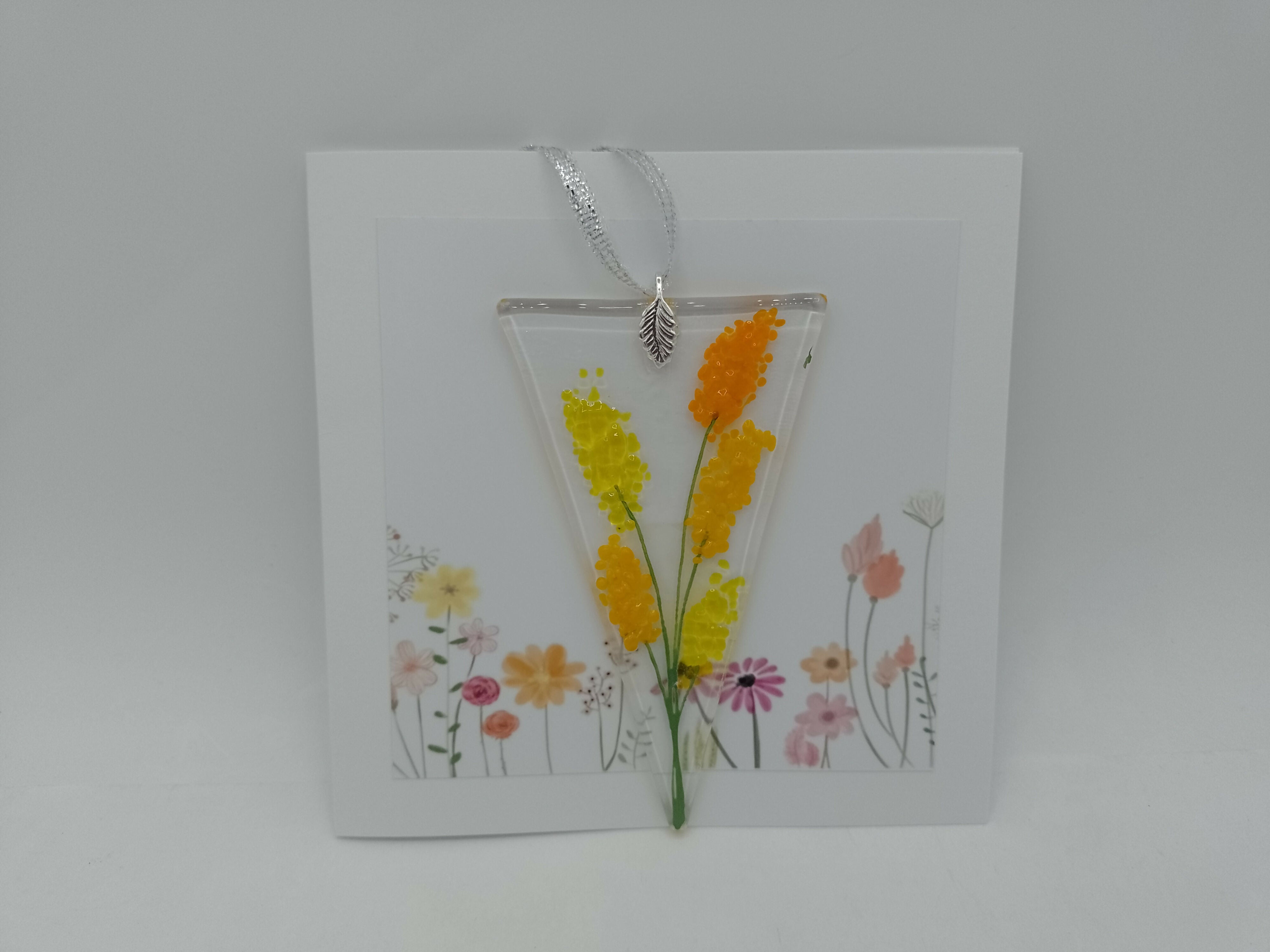 Fused Glass card