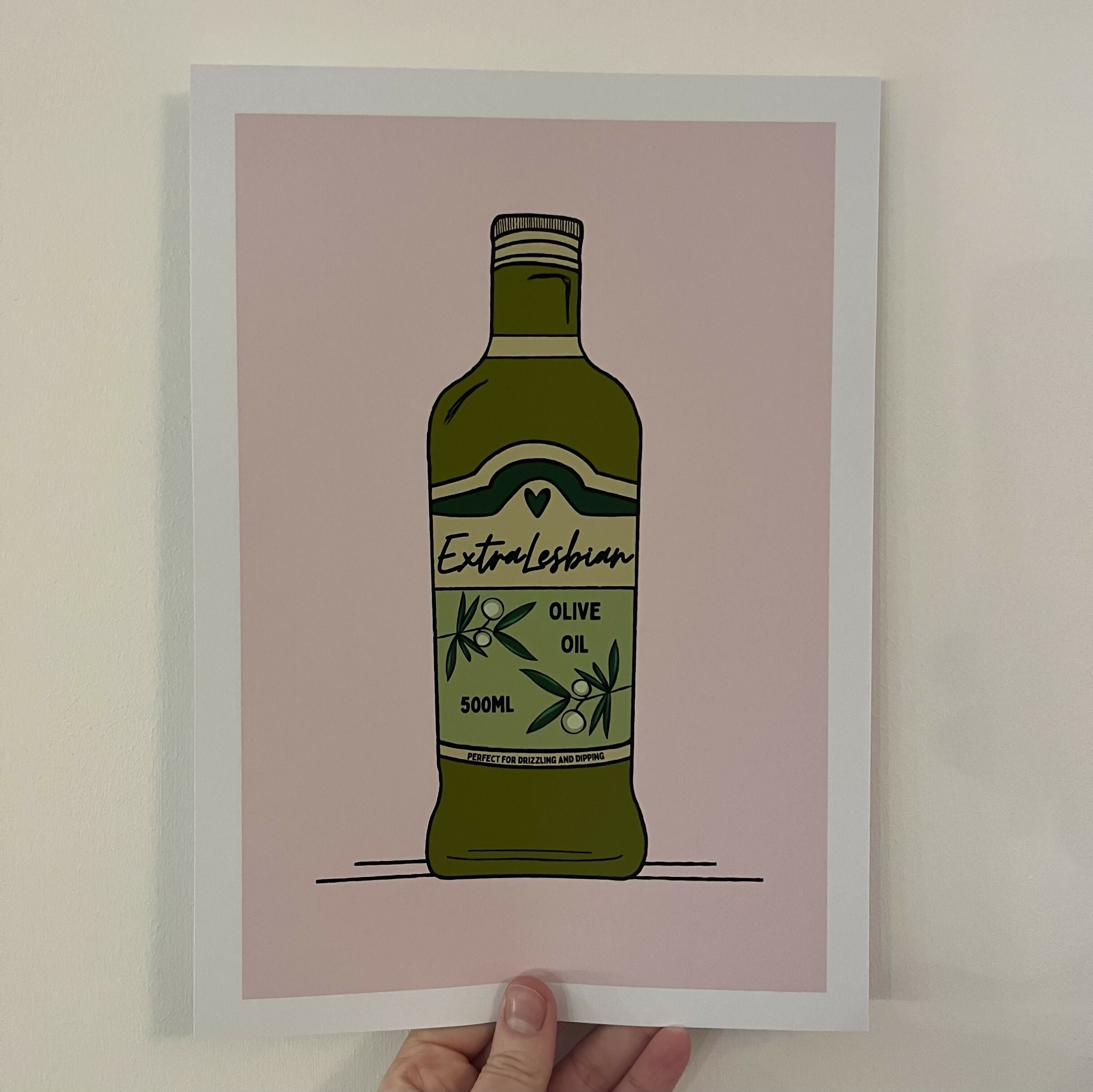 Extra Lesbian Olive Oil