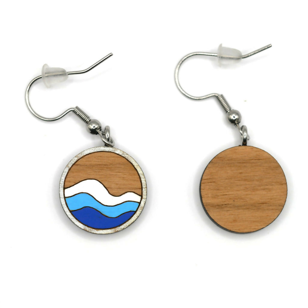 Waves Dangle Earrings