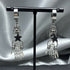 Skeleton Hands Chainmail Earrings