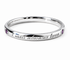 Sterling Silver Ruby Forever Band Ring