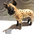 Ceramic spotted hyena sculpture