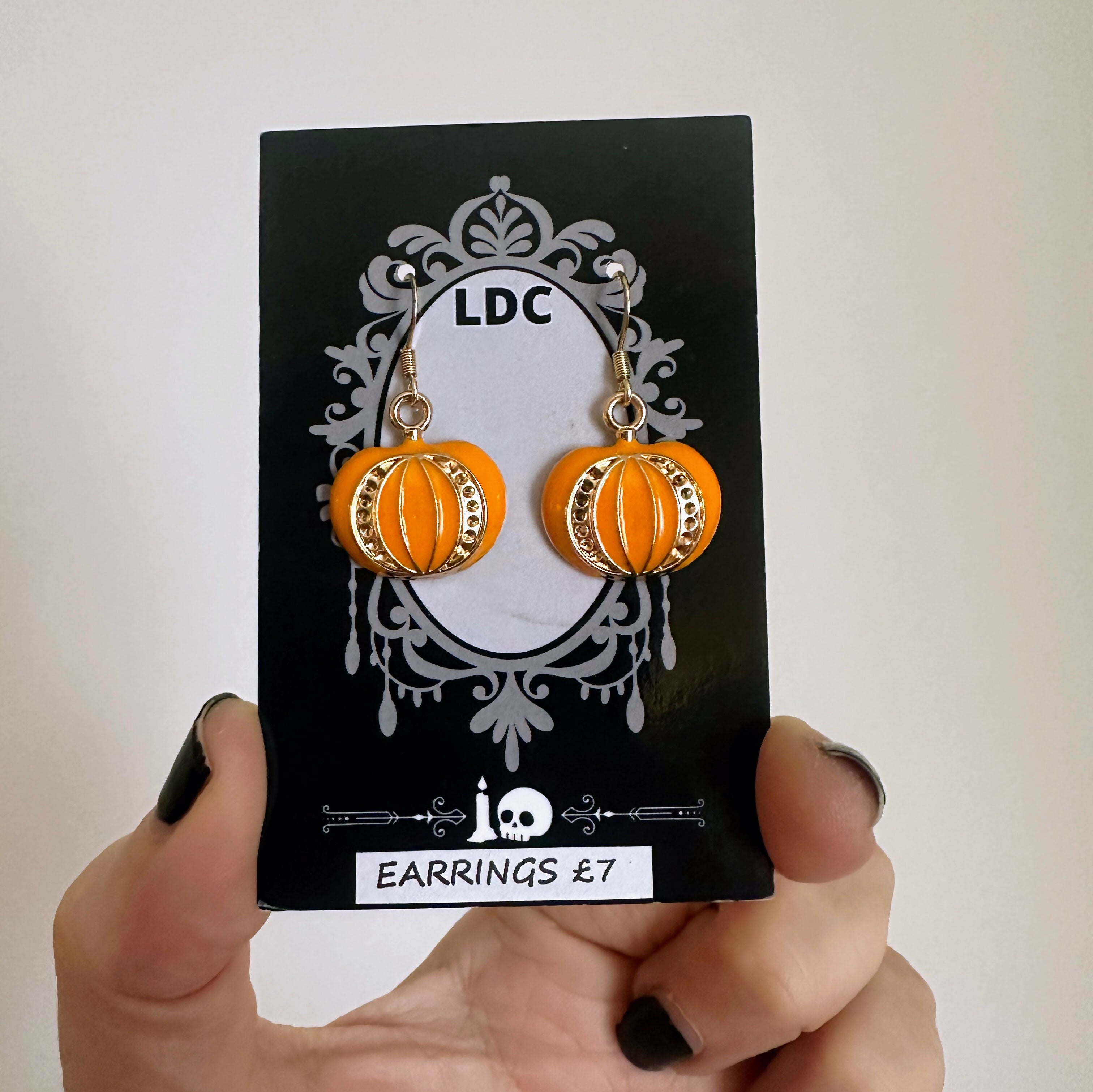 Dimple Pumpkin Earrings