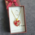 Stainless Steel Real Dried Flower Necklace