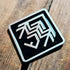 Geometric Cabin, Pin Badge