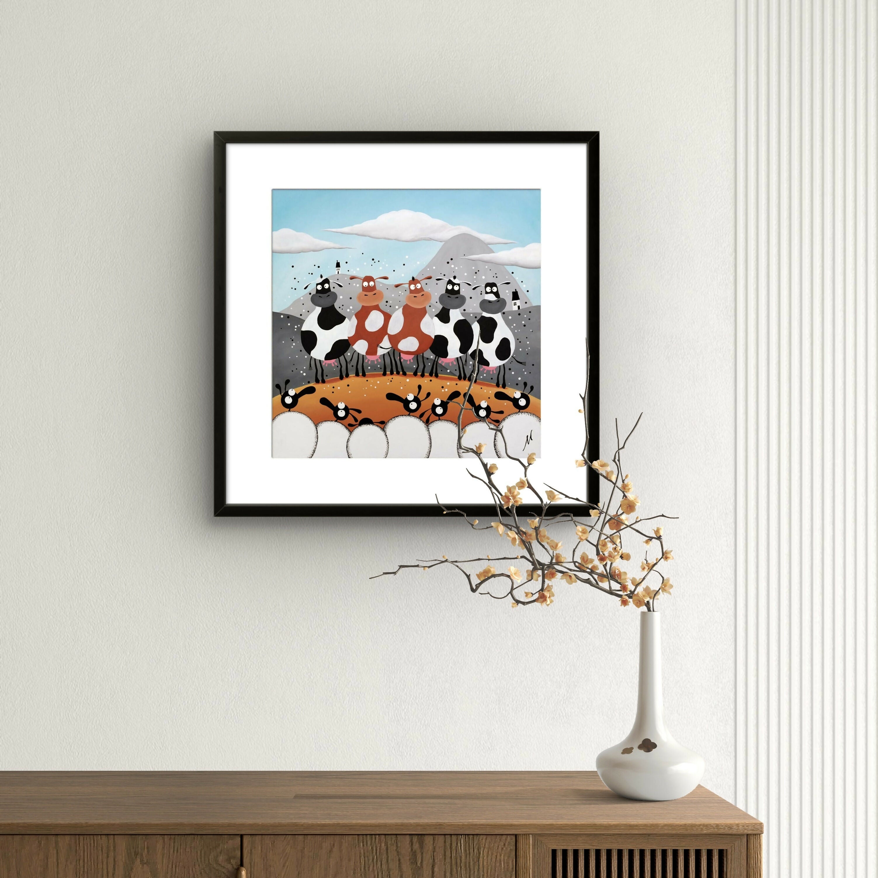 Uddersfield - 16” Framed Limited Edition Print