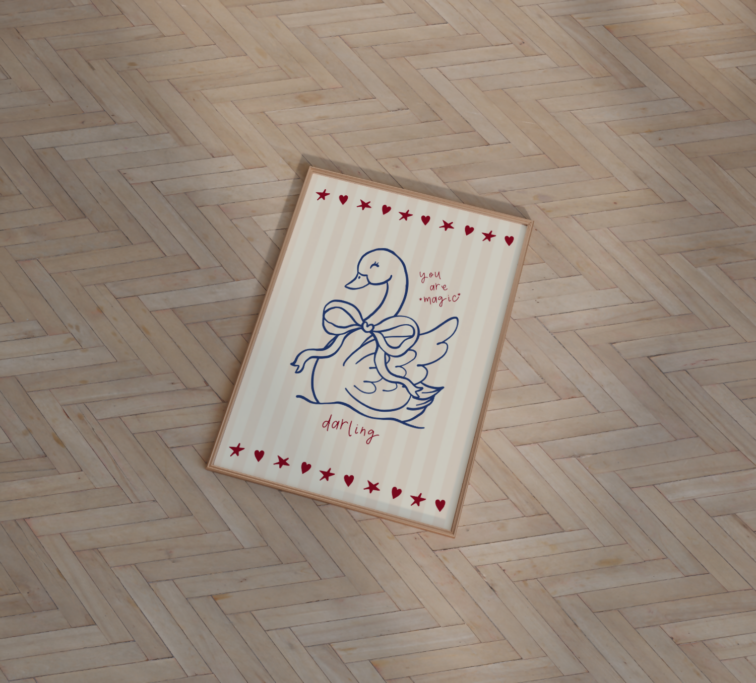 YOU ARE MAGIC DARLING WALL ART PRINT