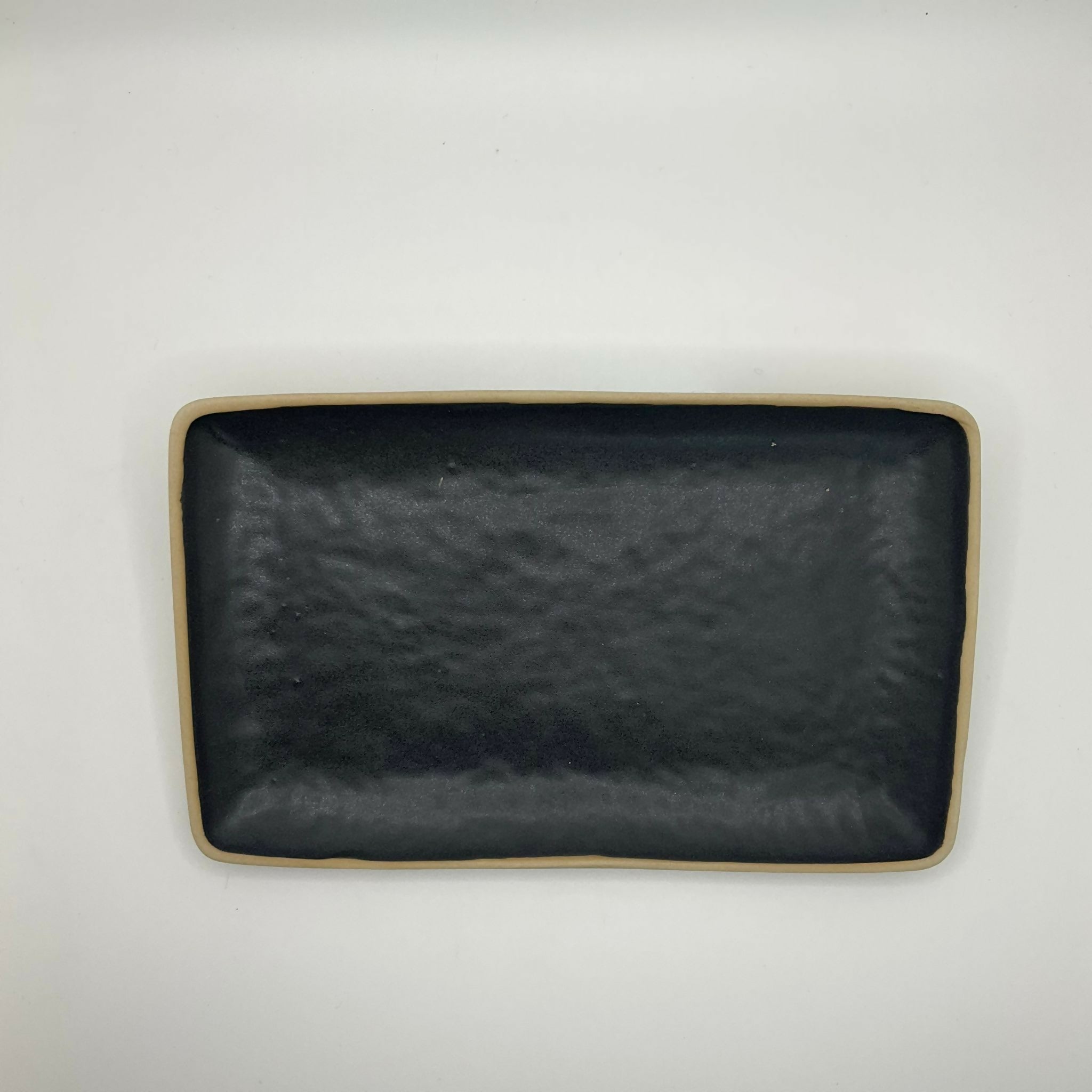 Black Big Rectangle Plate