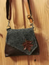 Handmade Harris Tweed and Leather Small Bag