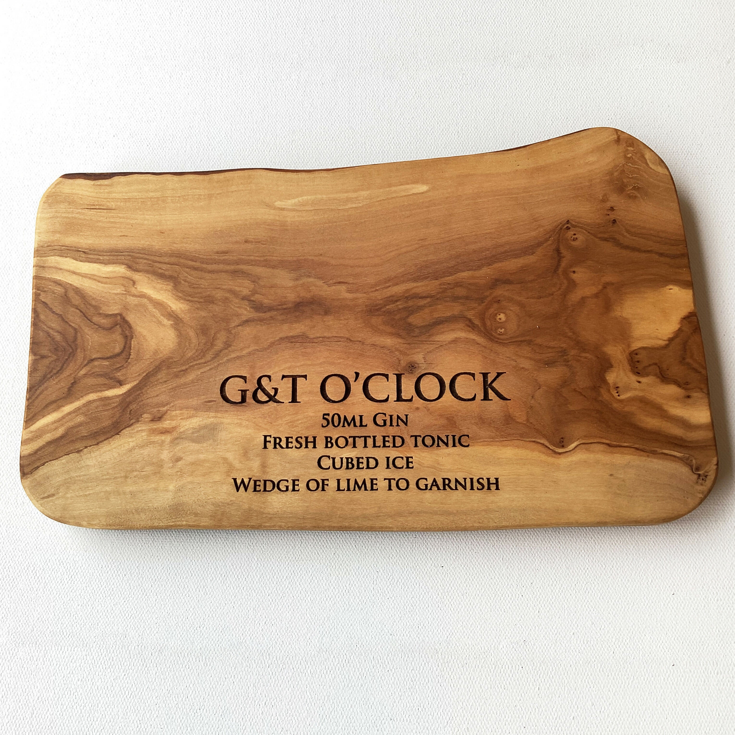 G&T Engraved Chopping Board