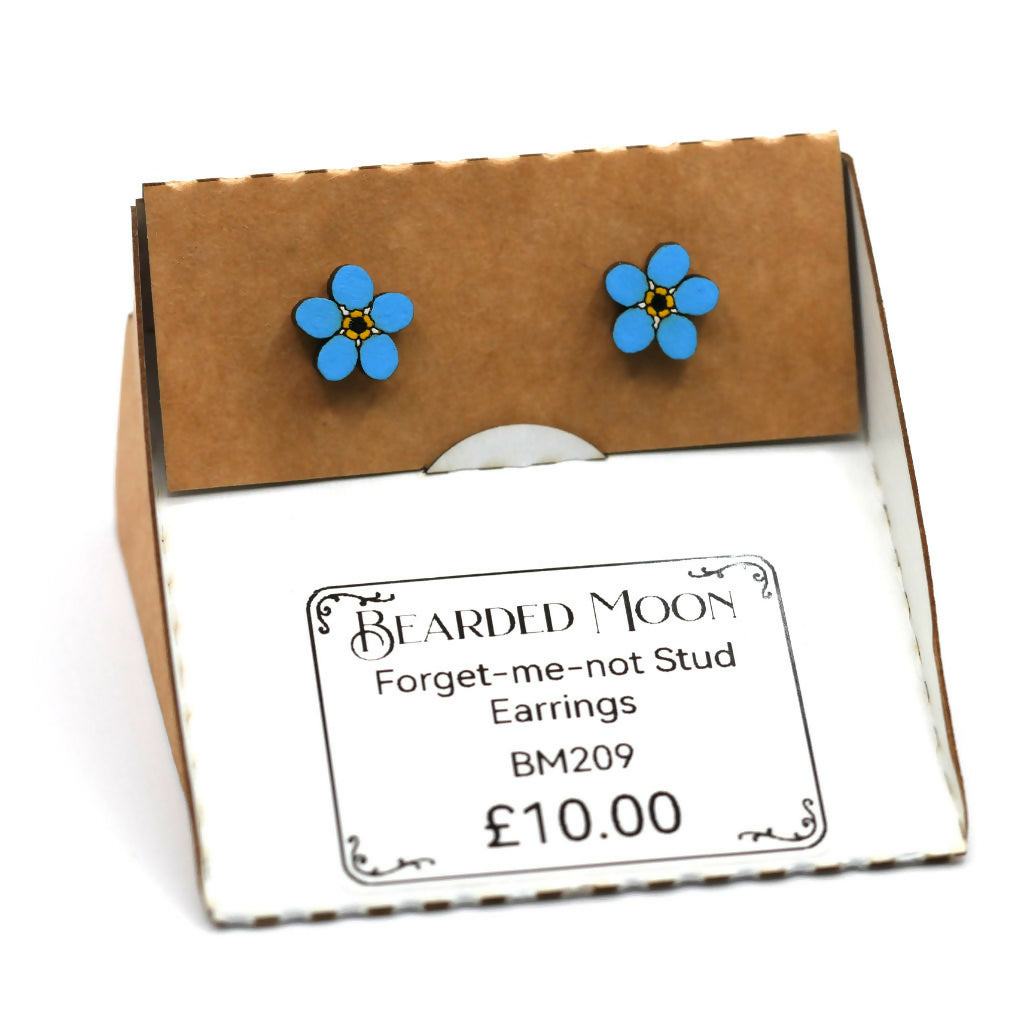 Forget-me-not Stud Earrings
