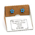 Forget-me-not Stud Earrings