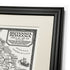 Roman Britain Map Hand Drawn Fine Art Print