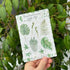 Rainforest Leaves - Matt Sticker Sheet