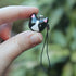 Handmade Polymer Clay Tuxedo Cat Phone Charm