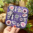 Witch's Familiars Purple Sticker Sheet