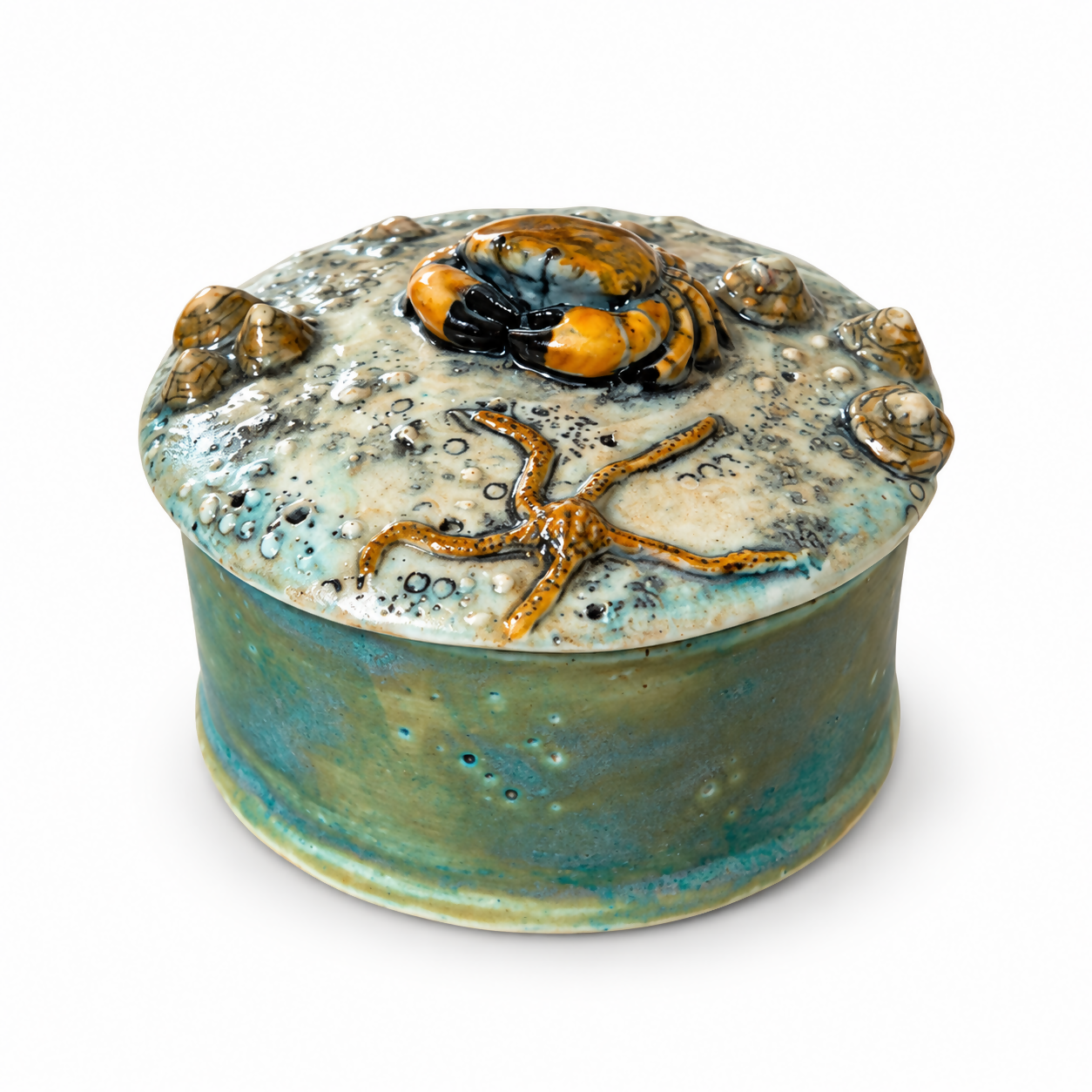 Porcelain Keepsake Box With Lid