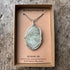 Golden Seraphinite Wire Wrapped Pendant