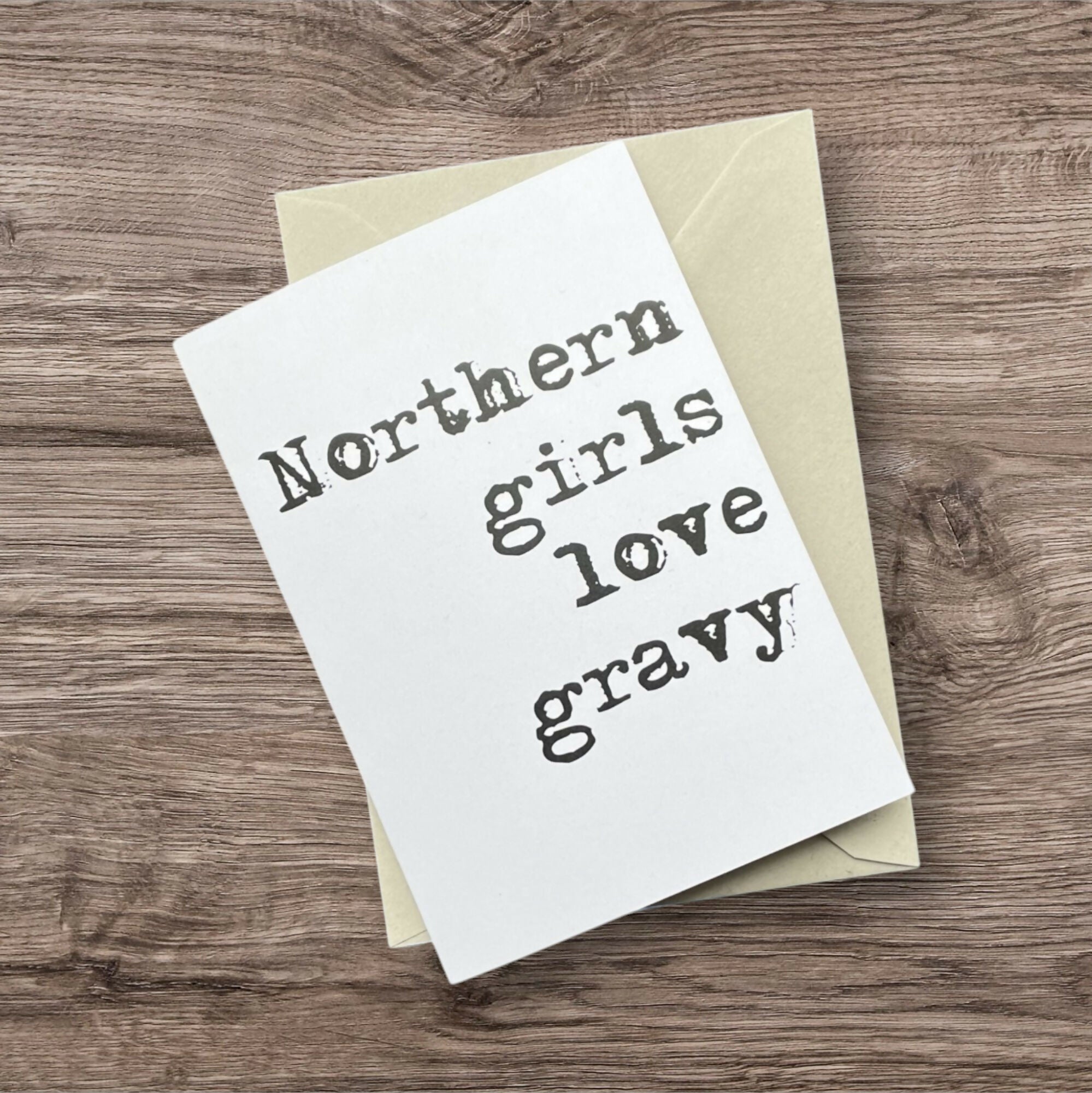 Gravy Card Plain