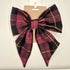 Tartan Bow Hair Clip