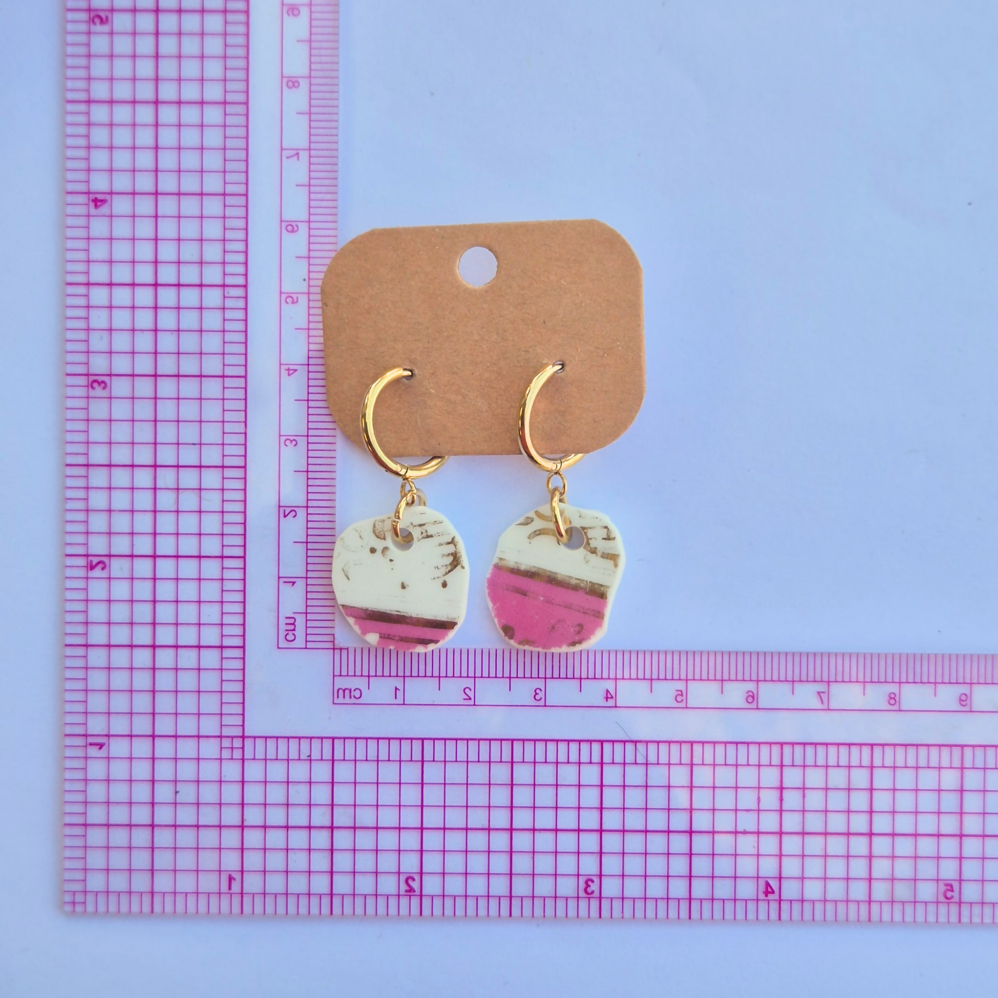 Recycled Ceramic Earring