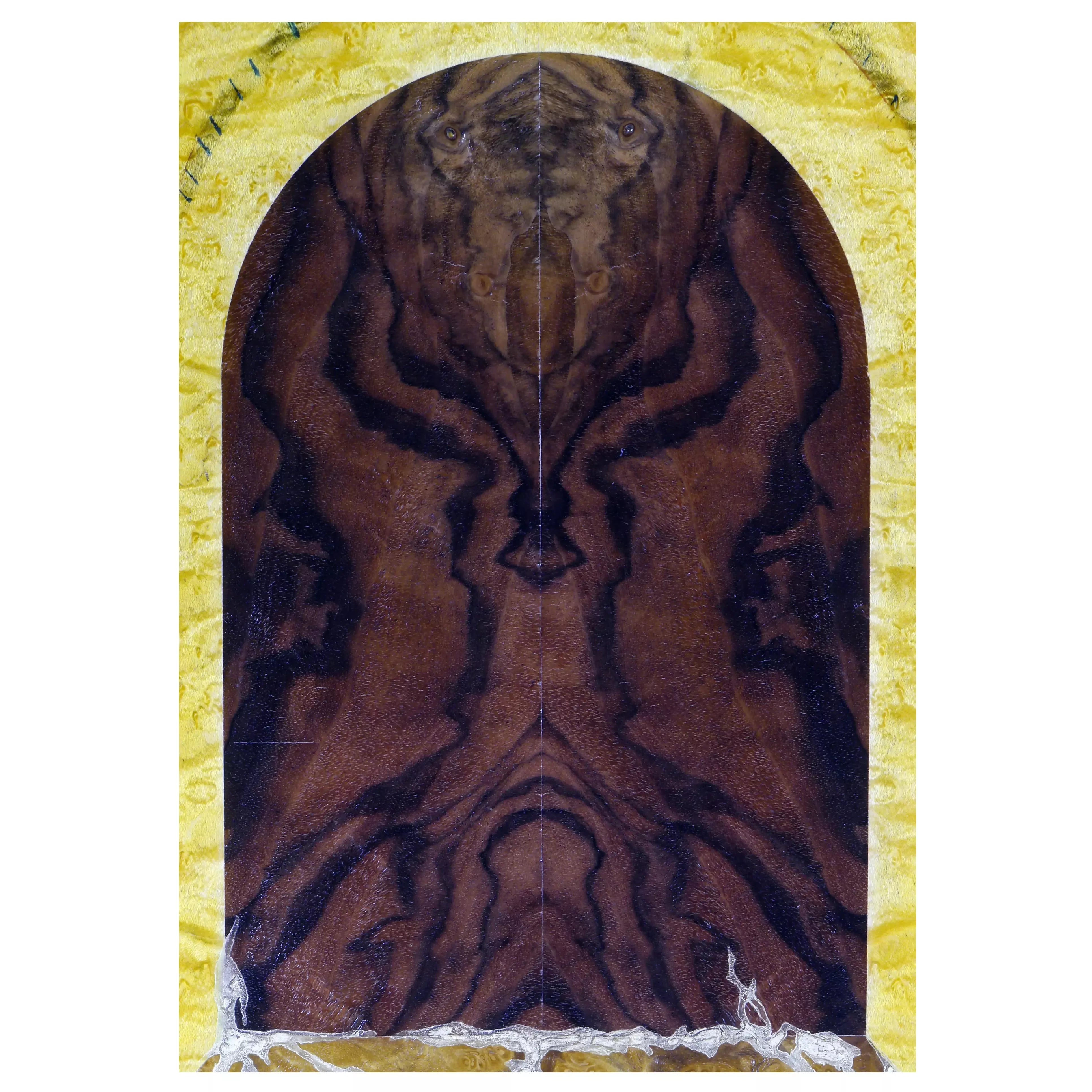 Innerysm: Inner Strength — Original Artwork (Marquetry on Panel) by Elementa Laudis