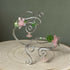 Flowery Fairy Adjustable Aluminium Arm Cuff In Silver