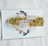 Stainless Steel Real Dried Gypsophila Flowers And Pearls Hair Clip