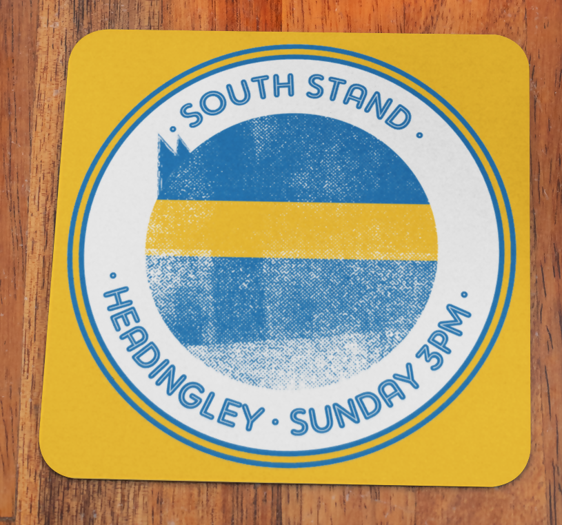 Leeds Rhinos Coaster HORN Design