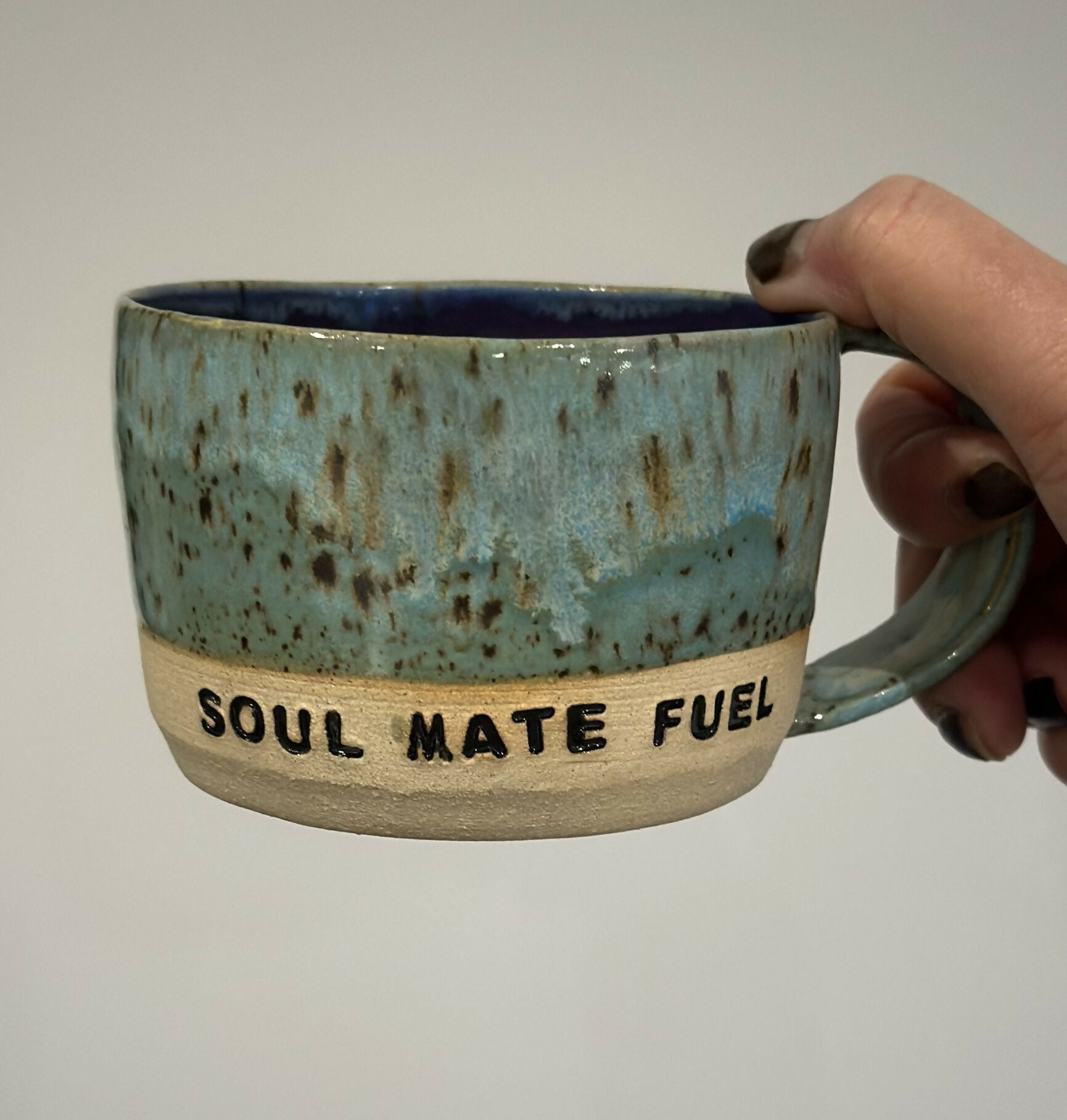 SPECKLE MUG SOUL MATE FUEL