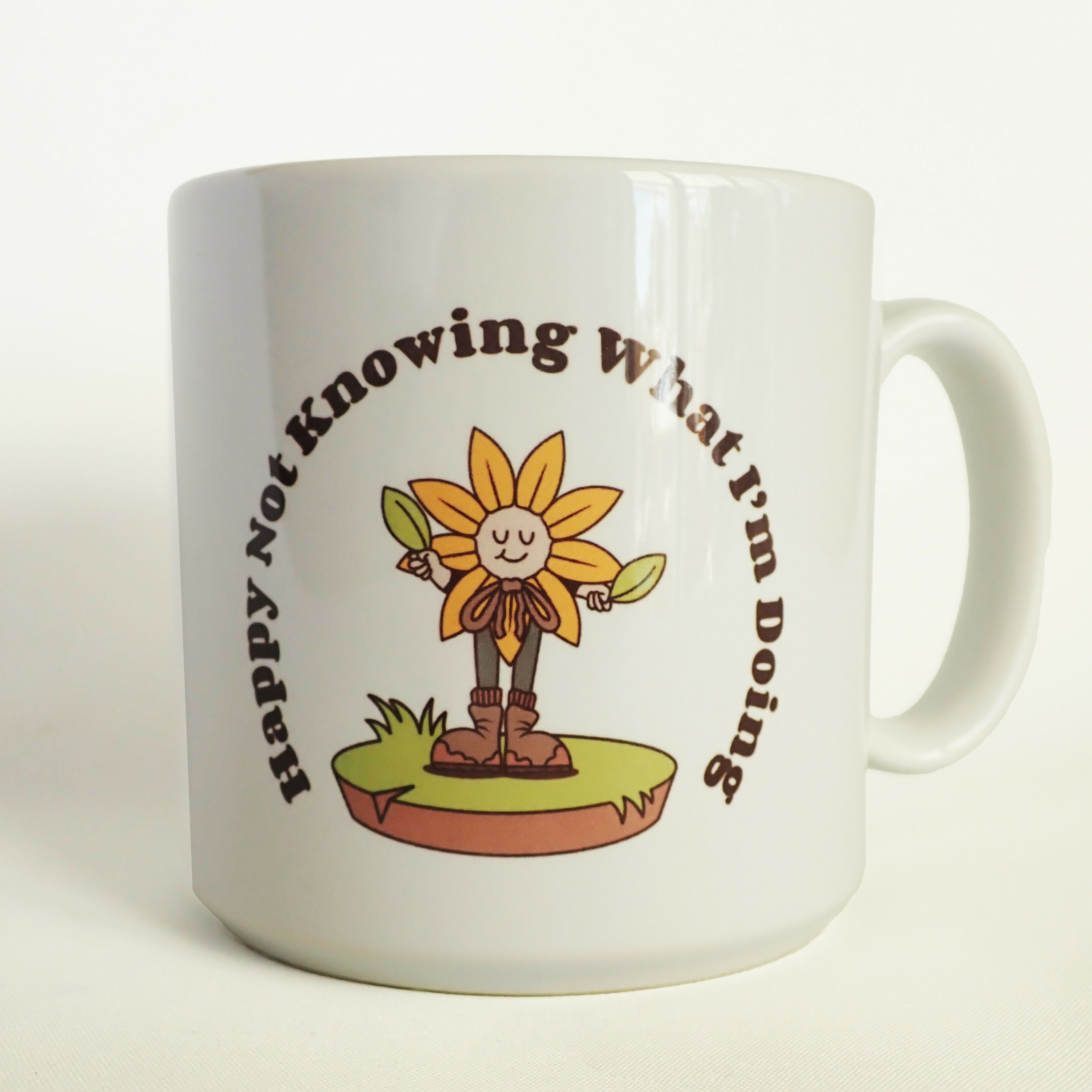 Happy not knowing what i'm doing - Dunker mug