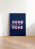 HOME SWEET HOME WALL ART PRINT